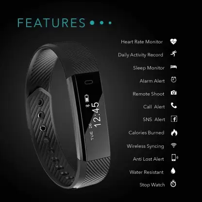  ID115 Fitness Smart Band  